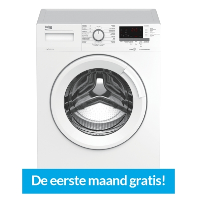 Wasmachine met tijdsindicatie