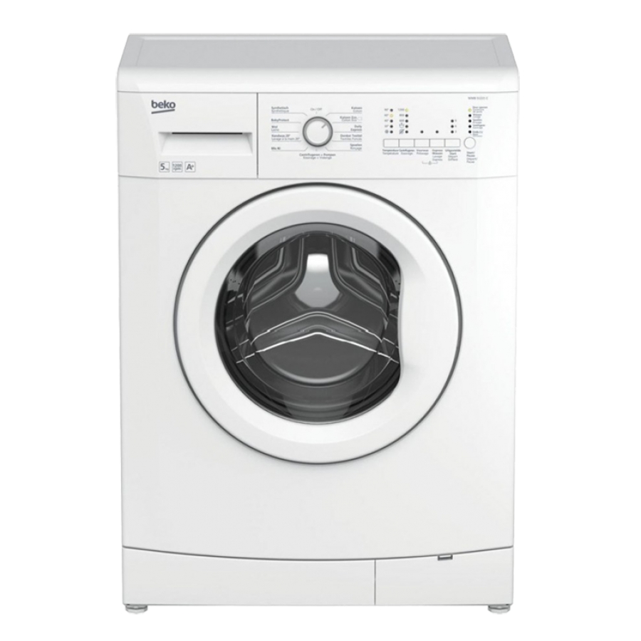 Gevangene herhaling Productie LOW BUDGET wasmachineverhuur - Standaard wasmachine